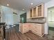 Open concept kitchen with granite countertops and stainless steel appliances at 6745 Thermal Rd, Charlotte, NC 28211