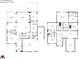 Detailed floor plan showcasing layout of the home including bedrooms, living spaces, and attached garages at 7157 Sumters Camp Trl, Indian Land, SC 29707