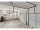 Spacious garage with automatic door openers and ample storage space at 7302 Yellowhorn Trl, Waxhaw, NC 28173