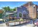 Street-level view of the Haberdish restaurant with a modern exterior and inviting outdoor seating area at 908 Academy St, Charlotte, NC 28205