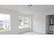 Newly built bedroom with neutral carpet, large windows, and an ensuite bathroom at Tbd Boomer Ct # 1, Statesville, NC 28677