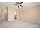 Bedroom with neutral walls and carpeted floors at 11544 Costigan Ln # 8306, Charlotte, NC 28277