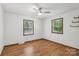 Bedroom featuring wood-look flooring, natural light and neutral paint at 119 Legacy Ln, Harmony, NC 28634