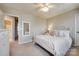 Bedroom featuring stylish bed frame, and plush bedding at 1226 Clingman Dr, Fort Mill, SC 29715