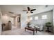 Upstairs bonus room with natural light and space for seating at 1226 Clingman Dr, Fort Mill, SC 29715