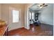 Bright foyer leading into a living room with hardwood floors and classic furnishings at 1226 Clingman Dr, Fort Mill, SC 29715