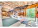 Spacious basement featuring exposed ceiling and walk out to the yard at 14818 Hawick Manor Ln, Pineville, NC 28134