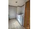 Functional laundry room with a washer, dryer, and cabinet storage at 196 Cindy Ln, Kings Mountain, NC 28086
