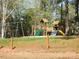 Community playground featuring swings and a slide at 210 Carolina Dr # 1000&999, Troy, NC 27371