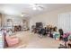 Large bonus room with multiple ceiling fans, an abundance of natural light, and plenty of space at 2166 Potpourri Pt, Rock Hill, SC 29732