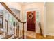 Elegant entryway with hardwood floors and a stylish front door at 2166 Potpourri Pt, Rock Hill, SC 29732