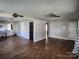 Open-concept living area with new flooring and plenty of natural light at 2607 Lowell Rd, Gastonia, NC 28054
