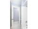 Bathroom featuring a shower/tub combo with white tiles at 3010 Lakewood Edge Dr, Charlotte, NC 28269