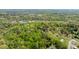 Aerial view of the area showing the surrounding nature, greenery and mature trees at 4067 Old Buff Rd, Hickory, NC 28602