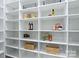 Organized walk-in pantry with ample shelving for storing all your groceries and kitchen essentials at 4813 Reason Ct # 75, Harrisburg, NC 28075