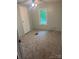 Neutral bedroom featuring carpet flooring, paneled walls, ceiling fan with lighting, and a window at 5029 E Nc 10 Hwy Rd # 6, Catawba, NC 28609
