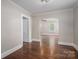 Open floor plan view from one room through to the living room beyond at 601 Whisnant St, Shelby, NC 28150