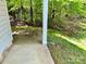 Back patio providing a quiet outdoor area at 8608 Warwick Crest Ln, Charlotte, NC 28215