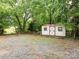 View of the shed in the backyard and part of the yard at 905 Mount Olivet Rd, Kannapolis, NC 28083