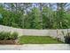 Lush backyard featuring a well-manicured lawn and privacy fence, creating a serene outdoor space at 9424 Avery Lilac Ln # 83, Fort Mill, SC 29707