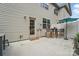 Cozy patio with outdoor seating and fenced-in area, perfect for relaxing or entertaining guests at 9424 Avery Lilac Ln # 83, Fort Mill, SC 29707