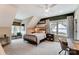 Bedroom with green accent wall featuring a large window and modern furniture at Tbd Boomer Ct # 7, Statesville, NC 28677