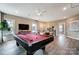 Game room with a pool table and plenty of space for activities at Tbd Boomer Ct # 7, Statesville, NC 28677
