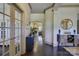 Elegant foyer with gleaming hardwood floors, stylish furnishings, and an inviting open layout at 1306 Kings Bottom Dr, Fort Mill, SC 29715