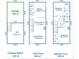 Detailed floor plan showcasing the layout of the basement, first floor, and second floor at 133 Capital Ave # B, Mooresville, NC 28117
