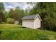 Exterior view of a shed in the backyard at 1540 Coatsworth Ln, Rock Hill, SC 29732