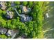 Expansive homes nestled in lush greenery with private pools and golf course views at 200 Royalton Pl, Huntersville, NC 28078