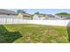 Expansive backyard enclosed by a tall white fence, providing privacy and ample space for recreation at 3119 Auten Ave, Charlotte, NC 28269