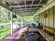 Spacious covered porch offers plenty of room for outdoor entertaining at 3232 Kale Ln, Matthews, NC 28105