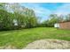 Large, grassy backyard with mature trees at 390 15Th Ne Ave, Hickory, NC 28601