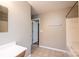 Clean bathroom with a combination tub/shower and bright overhead lighting at 390 15Th Ne Ave, Hickory, NC 28601