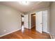 Spacious bedroom with hardwood floors and natural light, perfect for relaxation at 390 15Th Ne Ave, Hickory, NC 28601