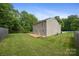 Back exterior featuring a wooden deck, and a spacious backyard at 4219 Shasta Cir, Clover, SC 29710
