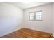Bedroom with hardwood floors and natural light at 4925 Seacroft Rd, Charlotte, NC 28210