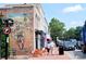 Street view of local shops and Farmers Market at 140 Parkview St, Davidson, NC 28036