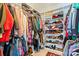Spacious walk-in closet with ample shelving and storage for clothes, shoes, and accessories at 1511 Elkhart Cir, Gaston, NC 28054