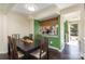 Charming dining area adjacent to kitchen perfect for Gathering meals and entertaining guests at 158 Water Oak Dr, Pineville, NC 28134