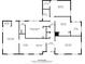 Detailed floor plan showcasing the layout of the home with dimensions for each room at 1860 Rosemont St, Salisbury, NC 28144