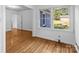 Bright living room with hardwood floors and large windows at 1860 Rosemont St, Salisbury, NC 28144