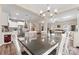 Open-concept dining room provides views into the kitchen and living room for easy entertaining at 1870 Beth Haven Church Rd, Denver, NC 28037