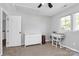 Bright bedroom featuring a white dresser and desk by the window offering functional space at 1930 Southridge Dr, Belmont, NC 28012