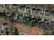 Aerial view of a property showing lot lines and neighborhood, near 35th Avenue NE at 210 35Th Ne Ave, Hickory, NC 28601