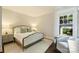 Serene bedroom with natural light, neutral tones, and a cozy armchair by the window at 2101 Dilworth W Rd, Charlotte, NC 28203