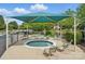 Community hot tub with covered seating area, providing a relaxing space for residents at 3131 Arborhill Rd, Charlotte, NC 28270