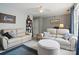 Comfortable living room featuring a spacious layout and neutral decor at 3131 Arborhill Rd, Charlotte, NC 28270