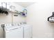 View of the laundry room with a washer and dryer at 3246 Yarmouth Ln, Gastonia, NC 28056